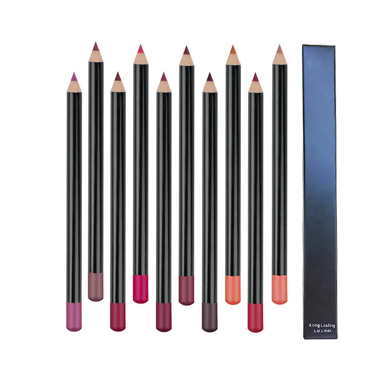 The Full Spectrum Pout: 12-Piece Waterproof Lip Liner Set