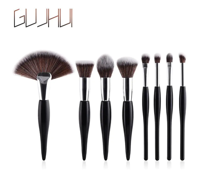 The Professional Touch: 8-Piece Essential Makeup Brush Set