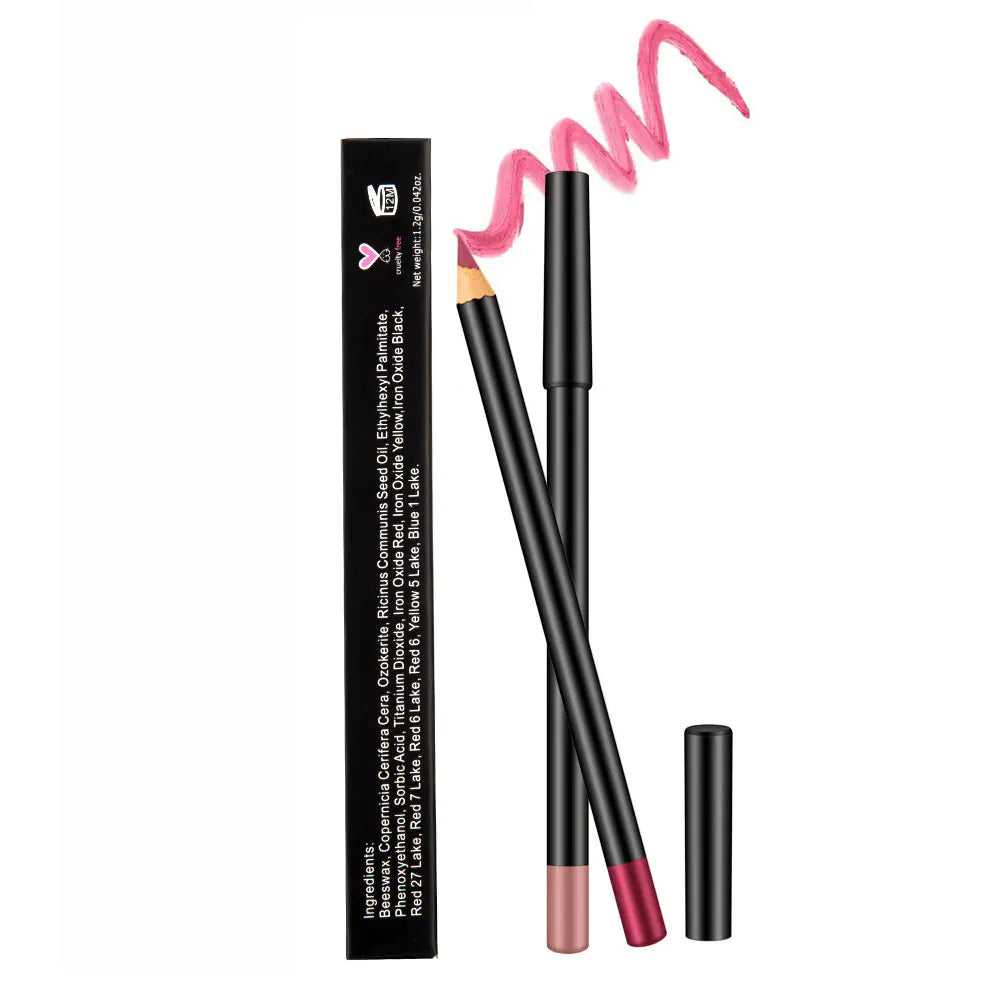 The Full Spectrum Pout: 12-Piece Waterproof Lip Liner Set